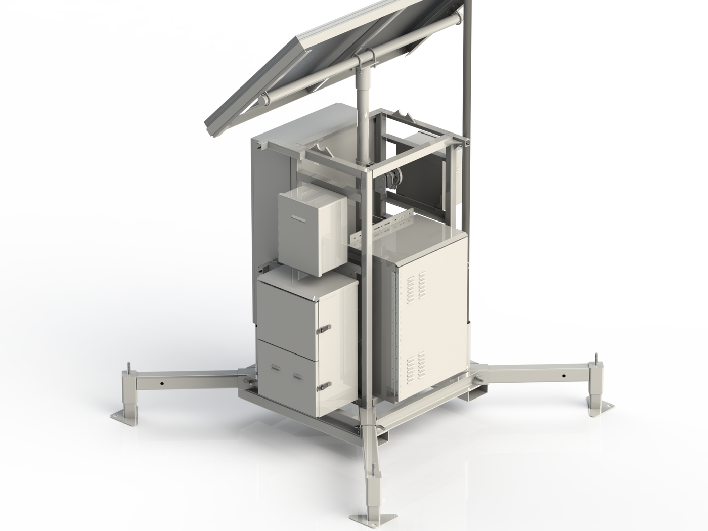 AIO X-frame Skid (HP/LP Connect)