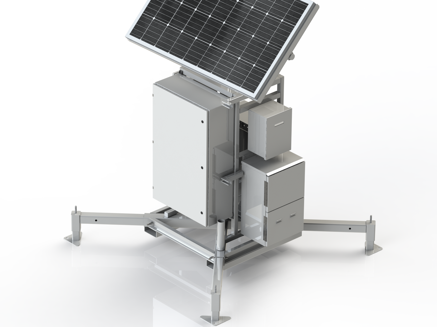 AIO X-frame Skid (HP/LP Connect)