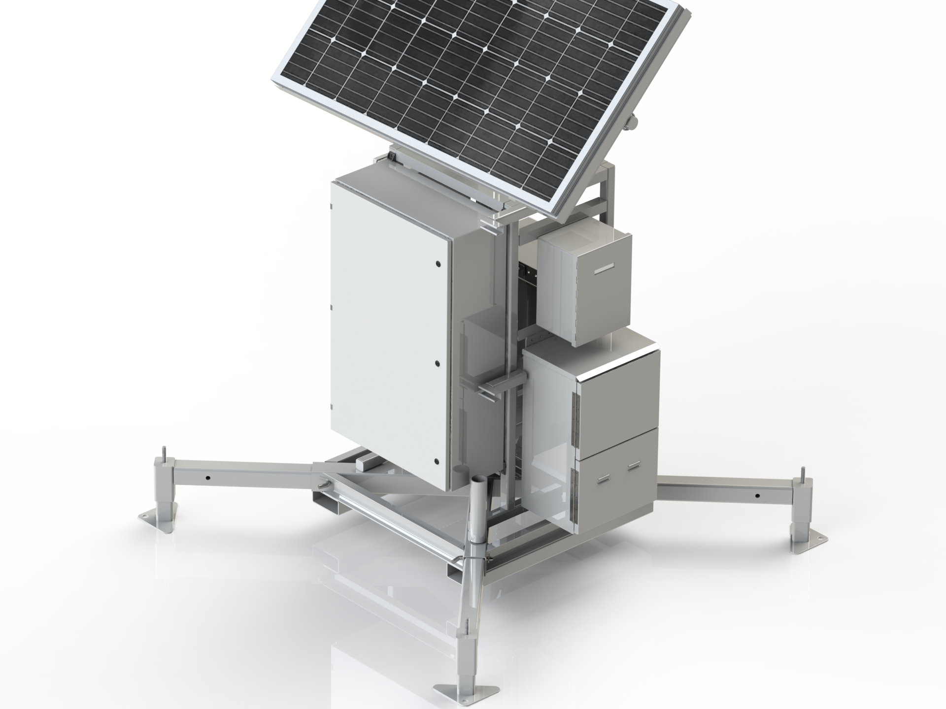 AIO X-frame Skid (HP/LP Connect)