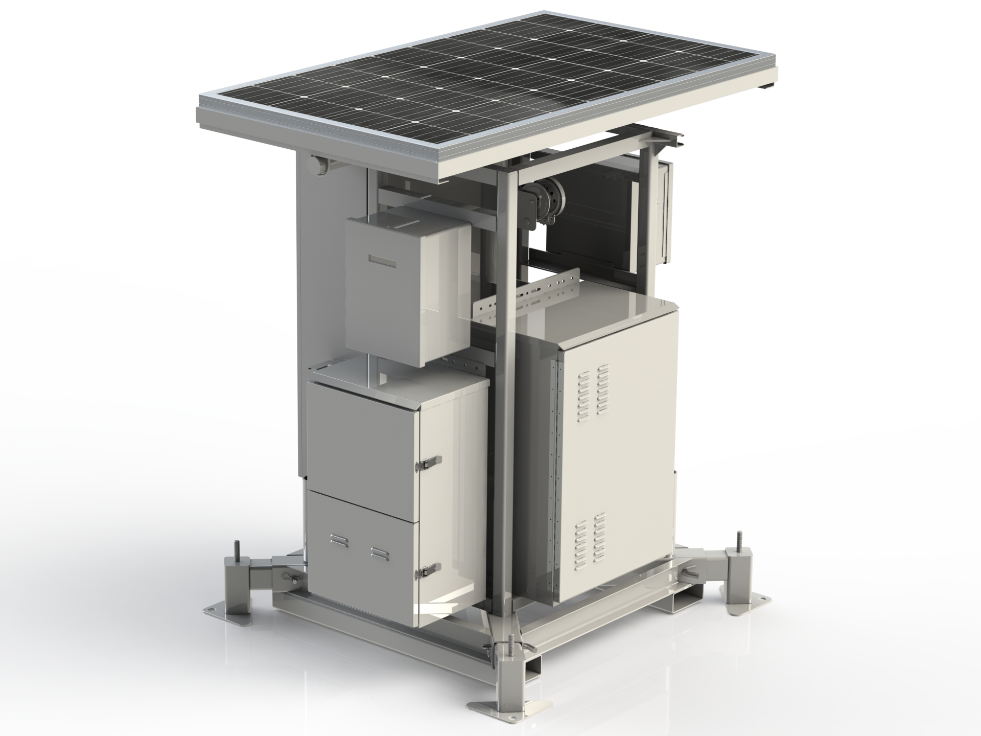 AIO X-frame Skid (HP/LP Connect)