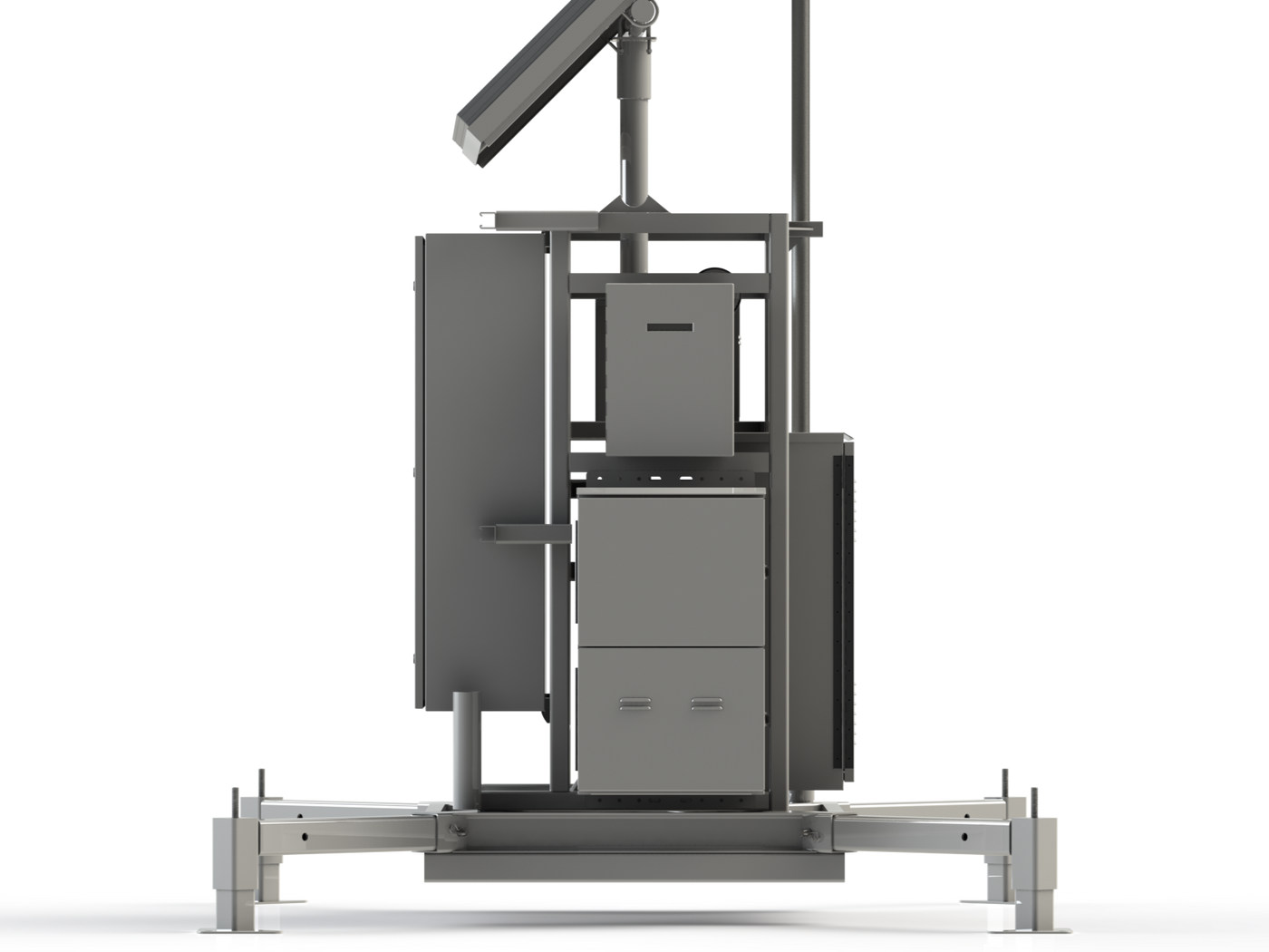 AIO X-frame Skid (HP/LP Connect)