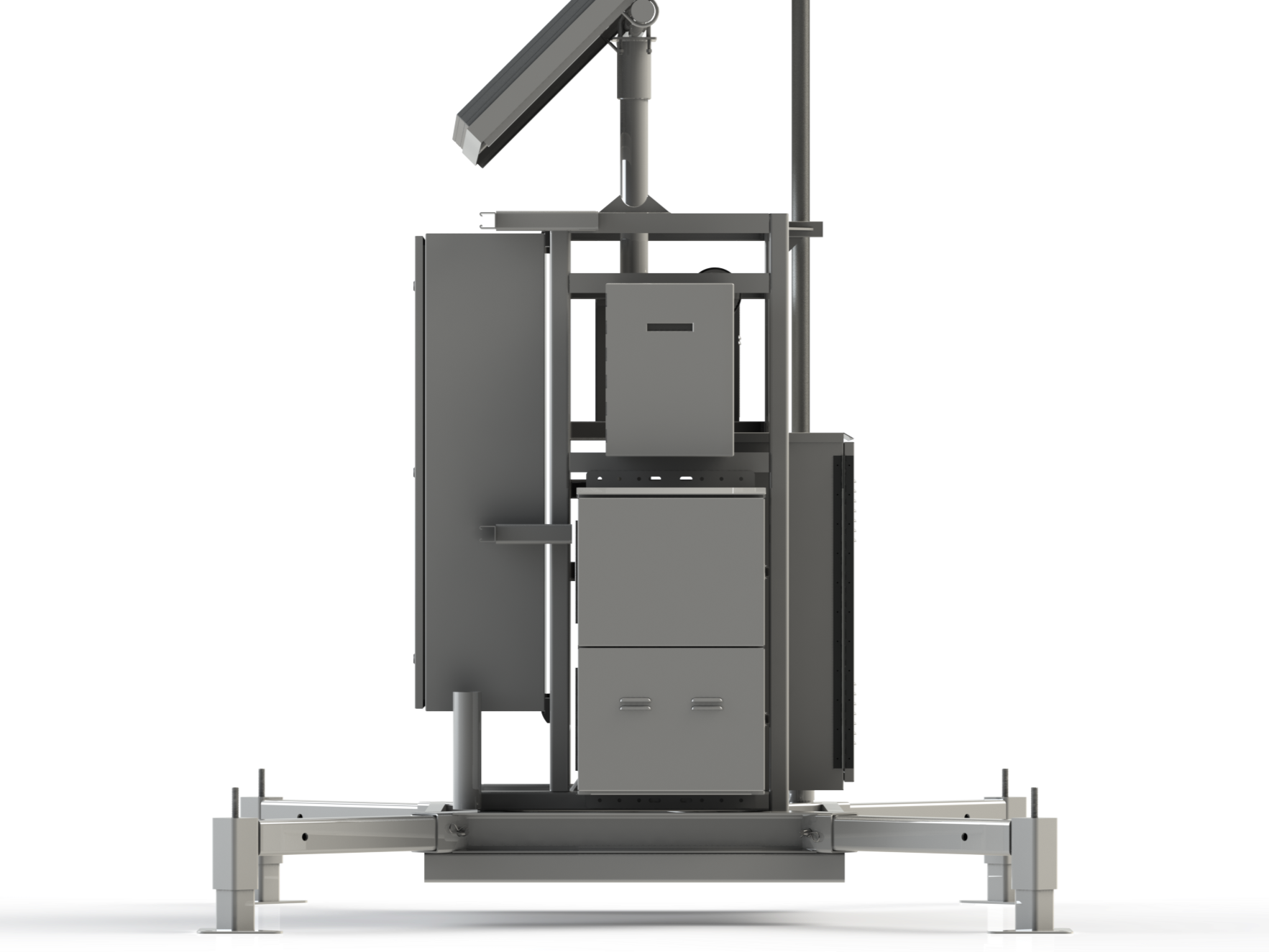 AIO X-frame Skid (HP/LP Connect)